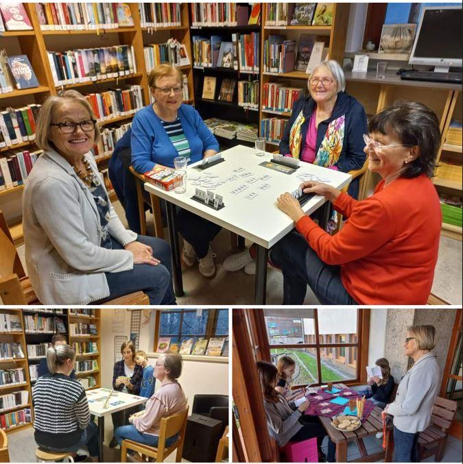 Spiele in der Bibliothek