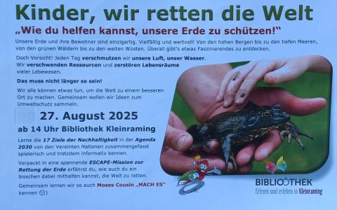 Kinder wir retten die Welt